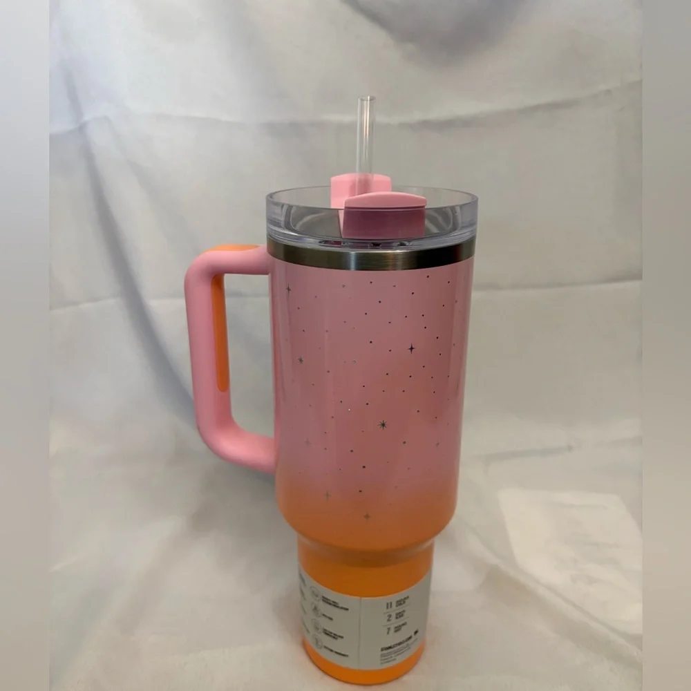 Stanley Pink and Orange Spellcast Pink 40 oz Tumbler - Picture 2 of 3